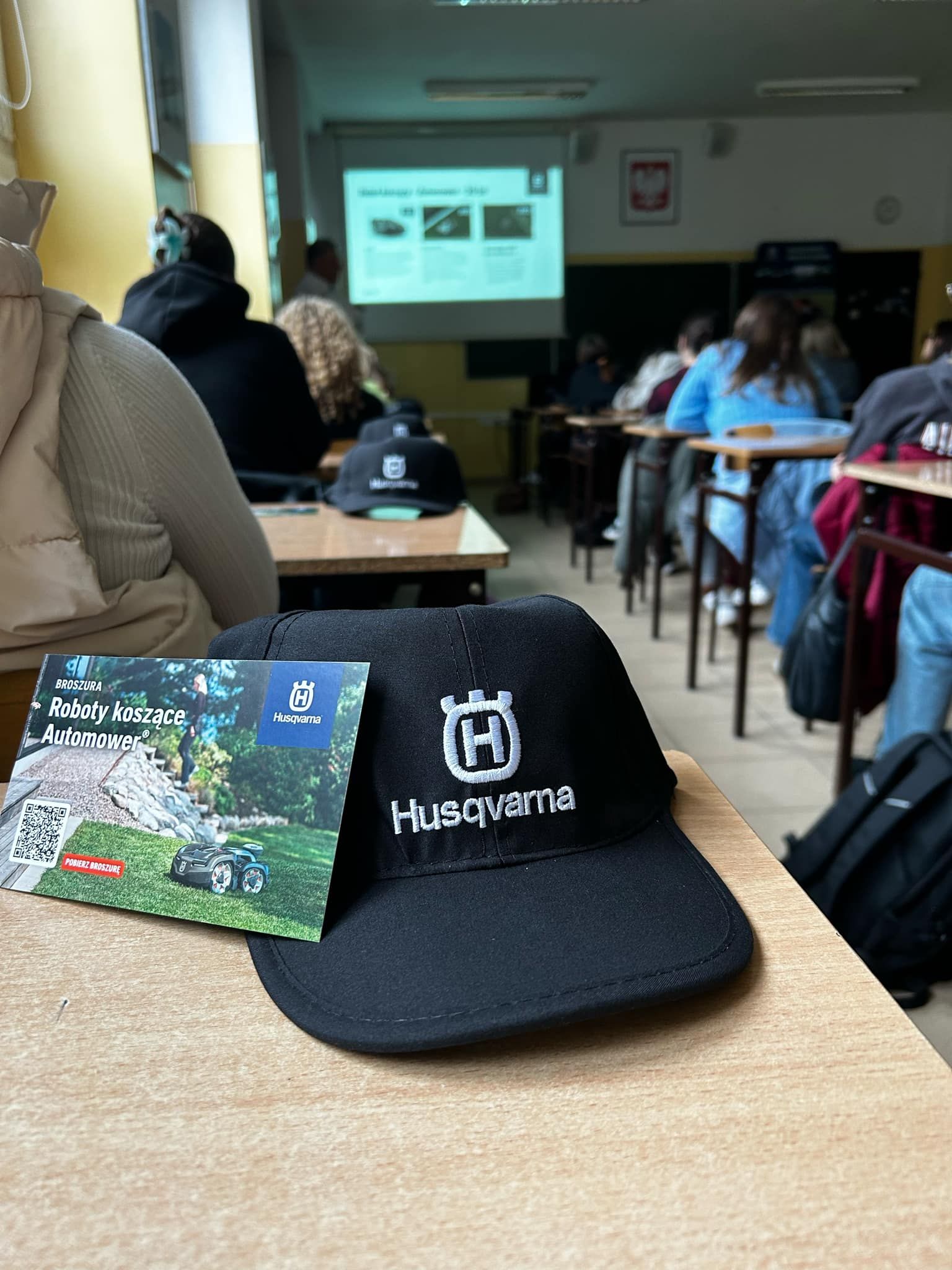 Młodzież szkoliła się z Husqvarną