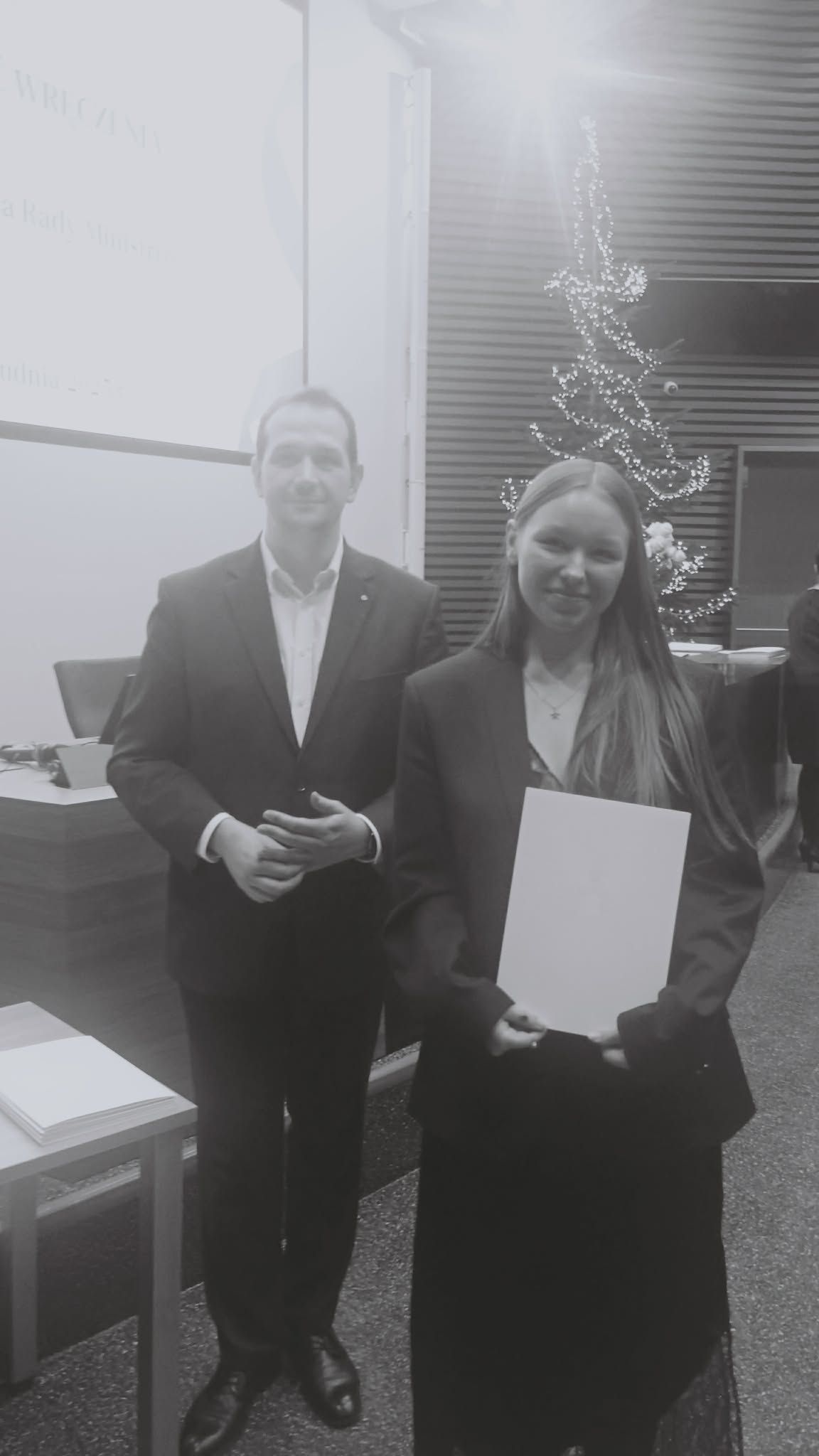 Julia i Maciej ze stypendium Prezesa Rady Ministrów!