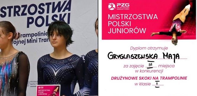 Maja z 2eL wskoczyła na podium Mistrzostw Polski Juniorów w Katowicach