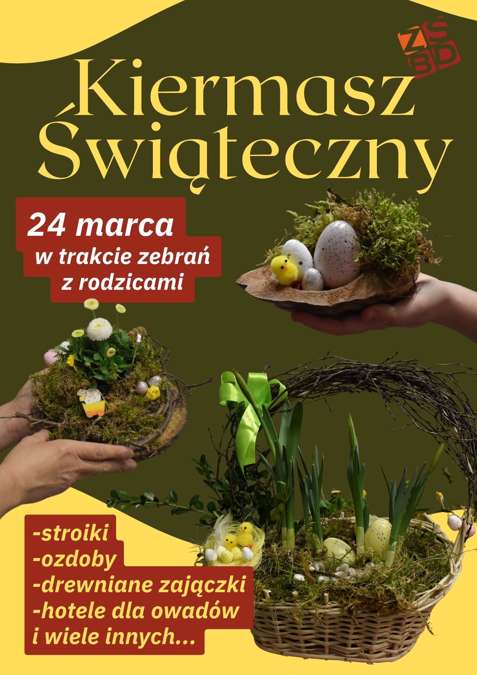 24 marca zapraszamy na Kiermasz Świąteczny