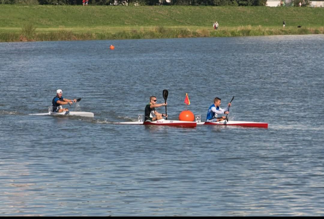 Marcin z 4aT na podium Mistrzostw Polski w Maratonie Kajakowym w Opolu!